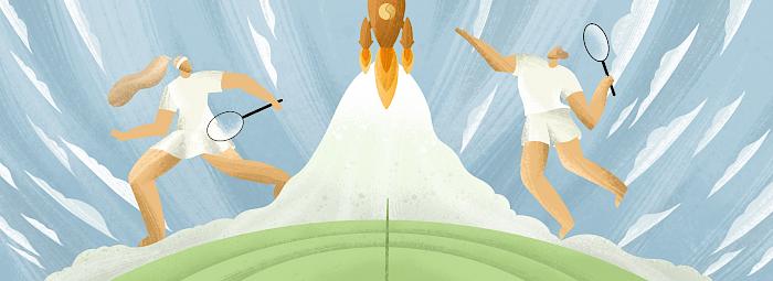 Steffi Graf und Boris Becker lösten in den 1980er-Jahren einen Tennisboom in Deutschland aus