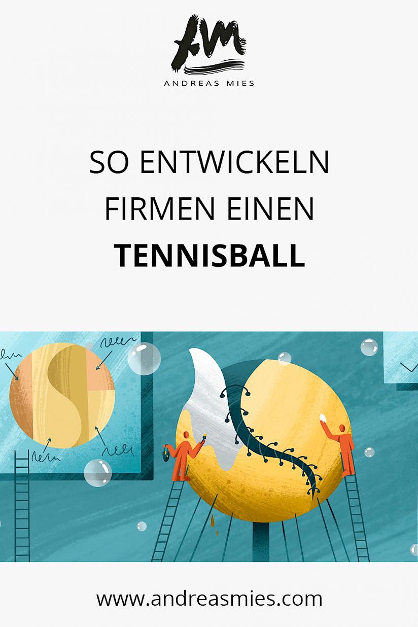 Tennisball Entwicklung Firmen